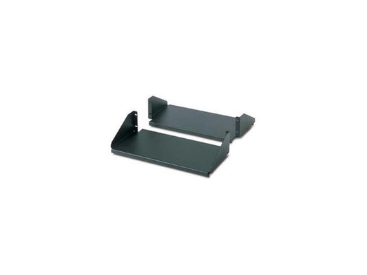 APC AR8422 Double Sided Fixed Shelf for 2-Post Rack 250 lbs Black