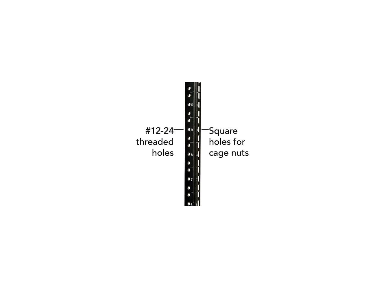 Tripp Lite 10U Wall-Mount Rack Enclosure Cabinet, Hinged Back, Low-Profile Switch-Depth (SRW10US)