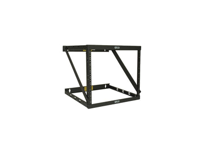 Tripp Lite Wall-Mount 2-Post Open Frame Rack, 8U / 12U / 22U Expandable Low-Profile Switch-Depth (SRWO8U22)
