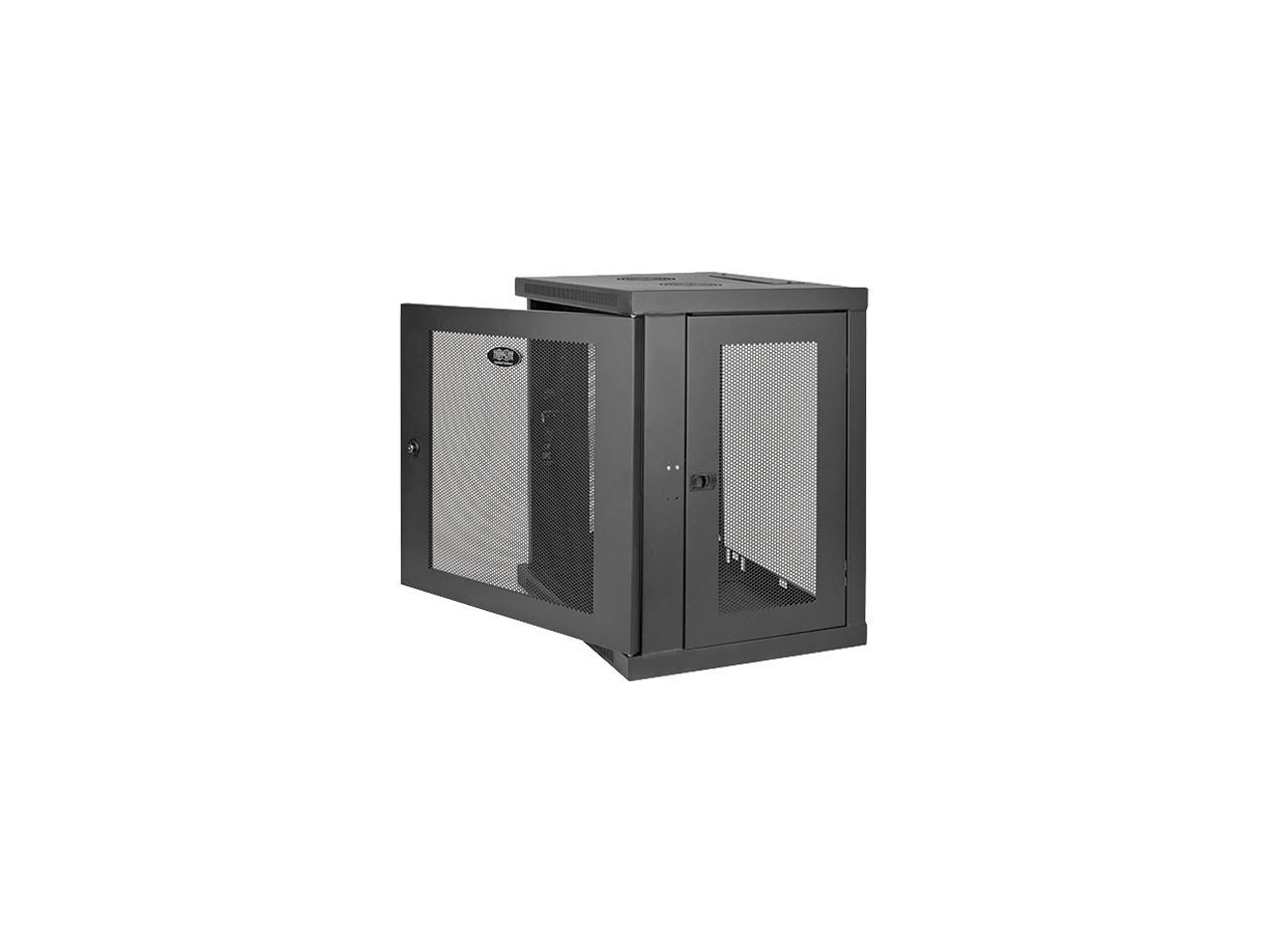 Tripp Lite 12U Wall-Mount Rack Enclosure Cabinet, Low-Profile Switch-Depth (SRW12U)
