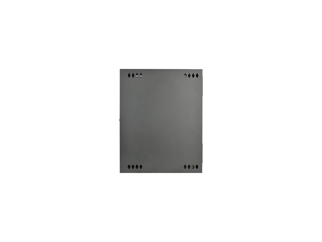 Tripp Lite 15U Wall-Mount Rack Enclosure Cabinet, Hinged Back, Switch-Depth (SRW15US)