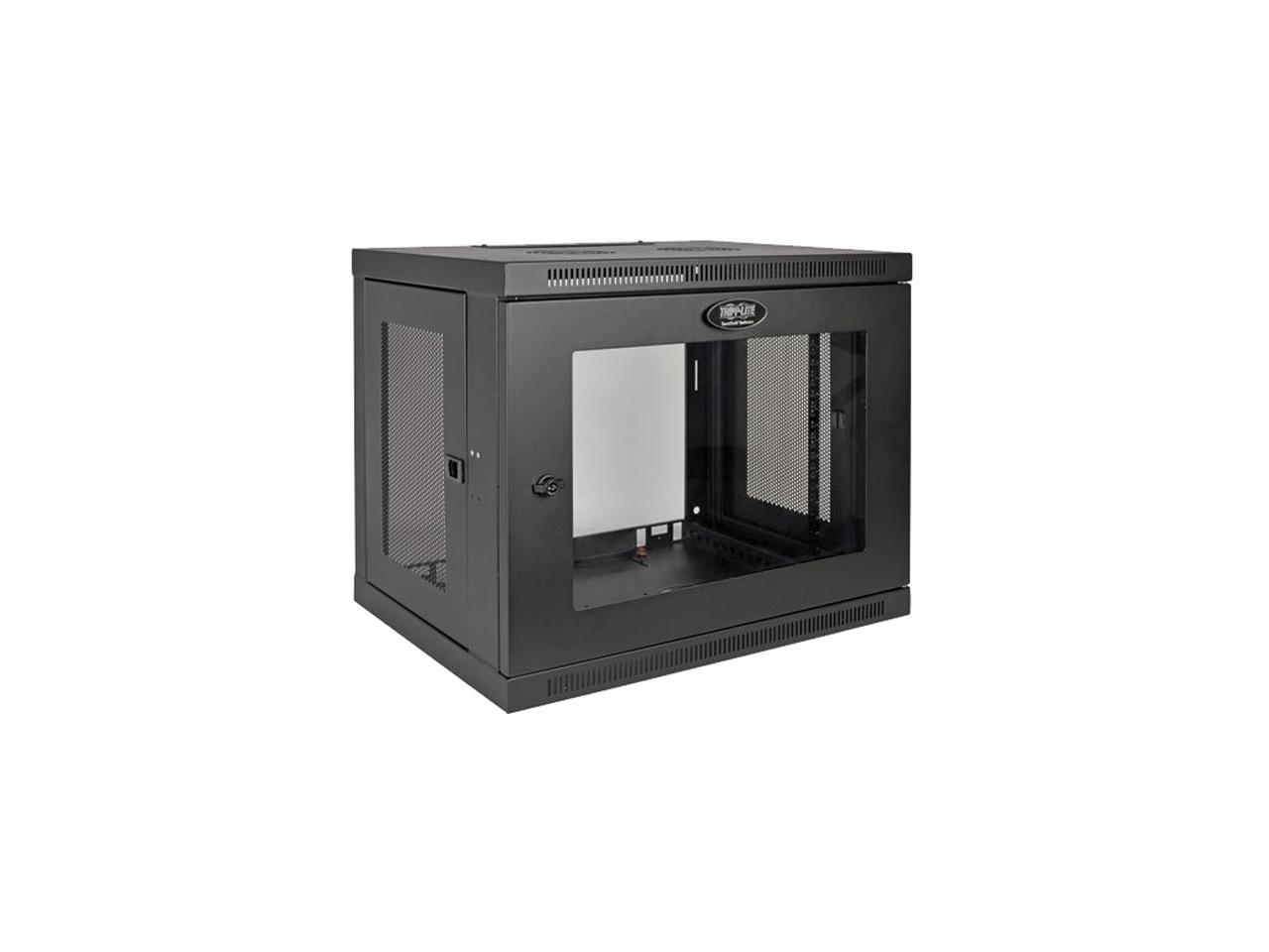 Tripp Lite SRW9UG SmartRack 9U Wall-Mount Standard-Depth Rack Enclosure Cabinet