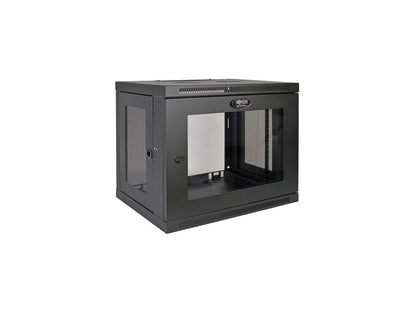 Tripp Lite SRW9UG SmartRack 9U Wall-Mount Standard-Depth Rack Enclosure Cabinet