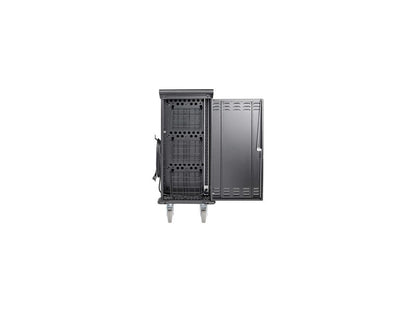 Tripp Lite 21-Port AC Mobile Charging Cart Storage Station for Chromebooks, iPads, Laptops, Tablets, Black (CSC21AC)