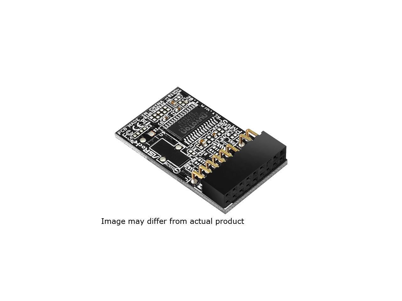 AsRock TPM2-S Accessory TPM 2.0 Module TPM Module NUVOTON NPCT650 17 Pin