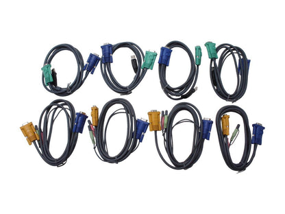 IOGEAR GCS1744 4-Port Dual View KVM Switch w/Audio and USB Peripheral Sharing