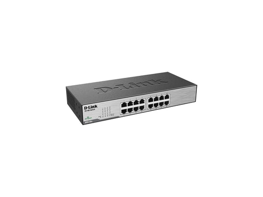 D-Link 16 Port 10/100MB/S Dualspeed Desk Switch (DSS-16+)