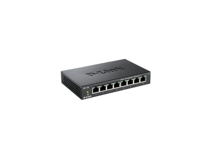D-Link DES-108 Unmanaged 8-Port Fast Ethernet Switch