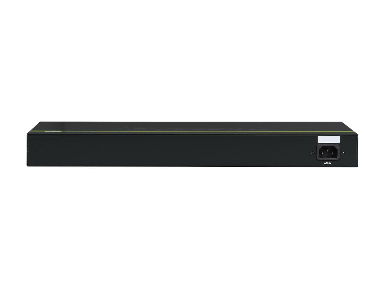 TRENDnet TEG-160WS Smart Gigabit Web Smart Switch. Limited Life Time Warranty