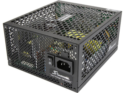 Seasonic Flagship PRIME 600 Titanium Fanless SSR-600TL 600W 80+ Titanium Full Modular ATX12V & EPS12V 12 Years Warranty Super Quiet Power Supply