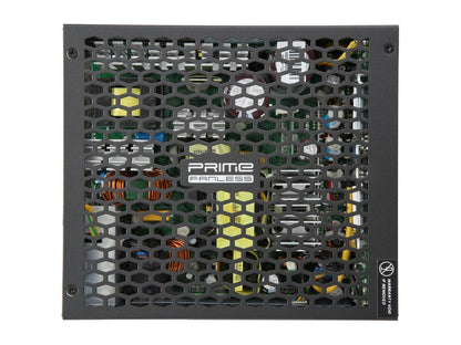 Seasonic Flagship PRIME 600 Titanium Fanless SSR-600TL 600W 80+ Titanium Full Modular ATX12V & EPS12V 12 Years Warranty Super Quiet Power Supply