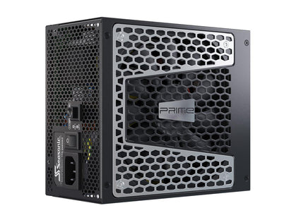 Seasonic PRIME GX-850, 850W 80+ Gold, Full Modular, Fan Control in Fanless, Silent, and Cooling Mode, 12 Year Warranty, Perfect Power Supply for Gaming and High-Performance Systems, SSR-850GD.