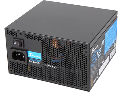 Seasonic S12III 550 SSR-550GB3 550W 80+ Bronze, ATX12V & EPS12V, Direct Output, Smart & Silent Fan Control, 5 yr Warranty Power Supply