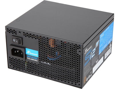 Seasonic S12III 650 SSR-650GB3 650W 80+ Bronze, ATX12V & EPS12V, Direct Output, Smart & Silent Fan Control, 5 yr Warranty Power Supply