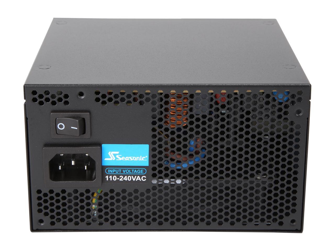 Seasonic S12III 650 SSR-650GB3 650W 80+ Bronze, ATX12V & EPS12V, Direct Output, Smart & Silent Fan Control, 5 yr Warranty Power Supply