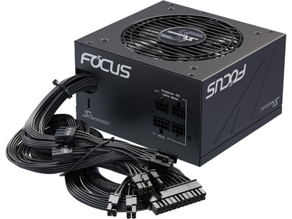 Seasonic FOCUS GM-850, 850W 80+ Gold, Semi-Modular, Fits All ATX Systems, Fan Control in Silent and Cooling Mode, 7 Year Warranty, Perfect Power Supply for Gaming and Various Application