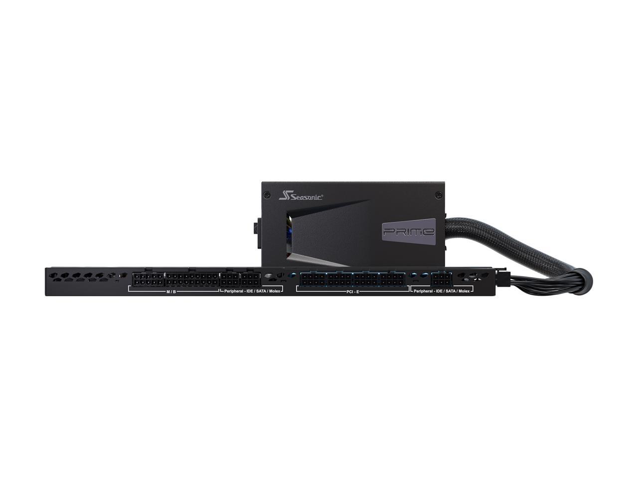 Seasonic CONNECT Comprise PRIME 750W 80+ Gold Power Supply and A Backplane Could Be Mounted on PC Case with Magnets to Provide for Connections to All Components. Best Solution for Cable Management.