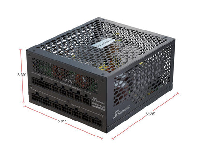 Seasonic PRIME FANLESS TX-700, 700W 80+ Titanium, Full Modular, ATX12V & EPS12V, True Fanless Design, 12 Year Warranty, Perfect Power Supply For Situations That Demand Silence From The Equipment.