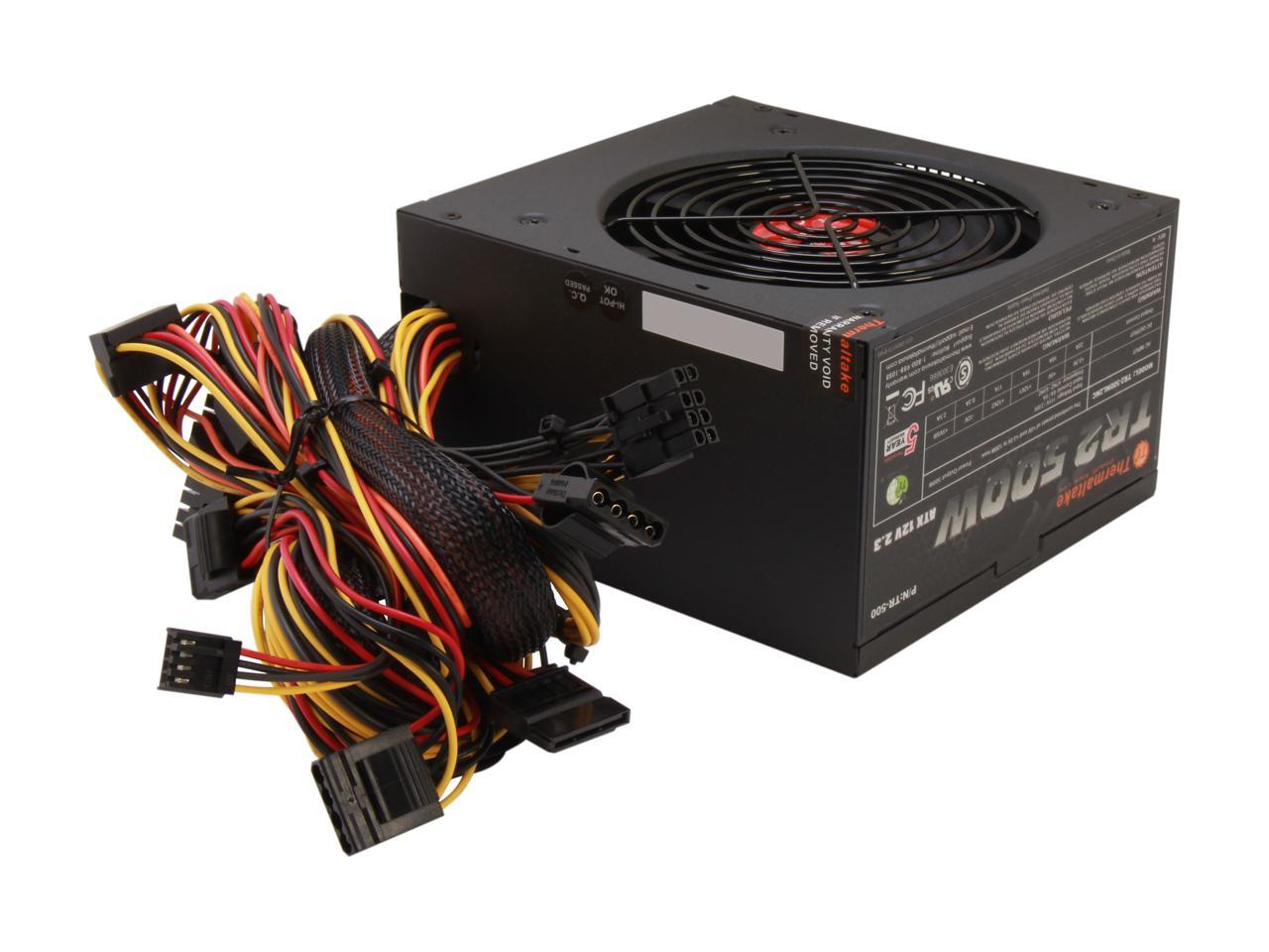 Thermaltake TR2 TR-500 500W ATX12V v2.3 SLI Ready CrossFire Ready Power Supply