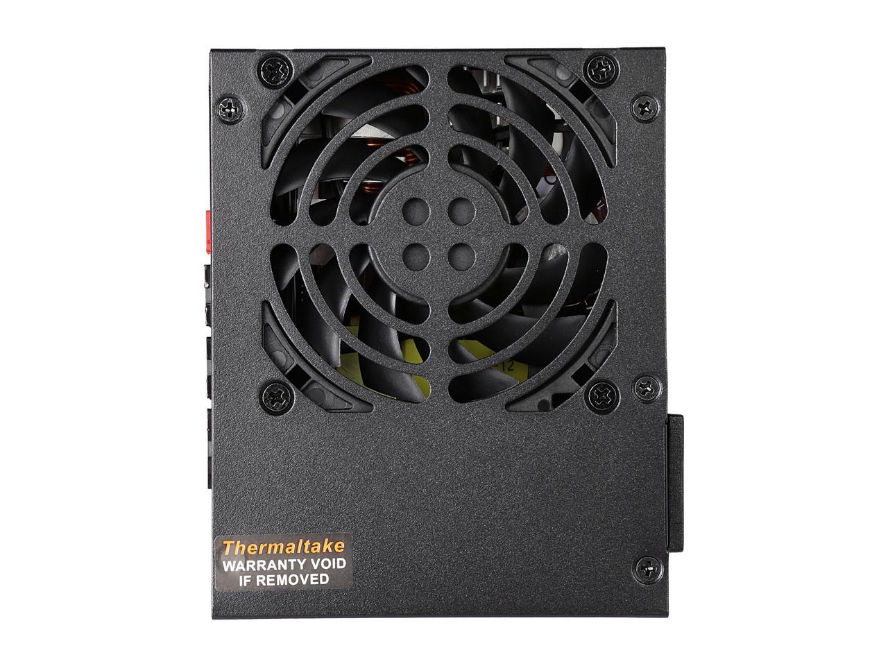 Thermaltake Toughpower SFX/ATX 600W SLI/CrossFire Ready Continuous Power 12V 3.3/ATX 12V 2.4 80 PLUS GOLD Certified Fully Modular Power Supply Skylake C6/C7 Ready PS-STP-0600FPCGUS-G