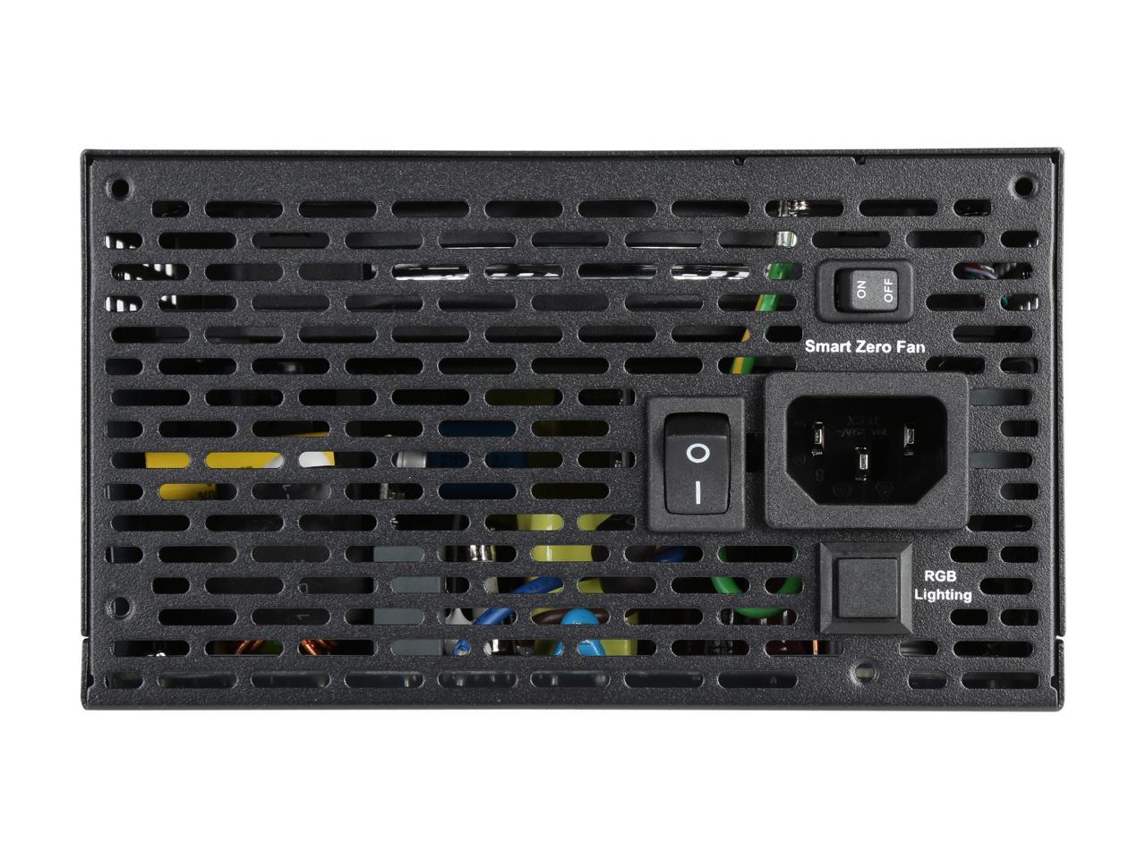 Thermaltake Toughpower Grand RGB 850W Smart Zero Fan SLI/CrossFire Ready Continuous Power ATX12V v2.4 / EPS v2.92 80 PLUS GOLD Certified Full Modular Power Supply PS-TPG-0850FPCGUS-R