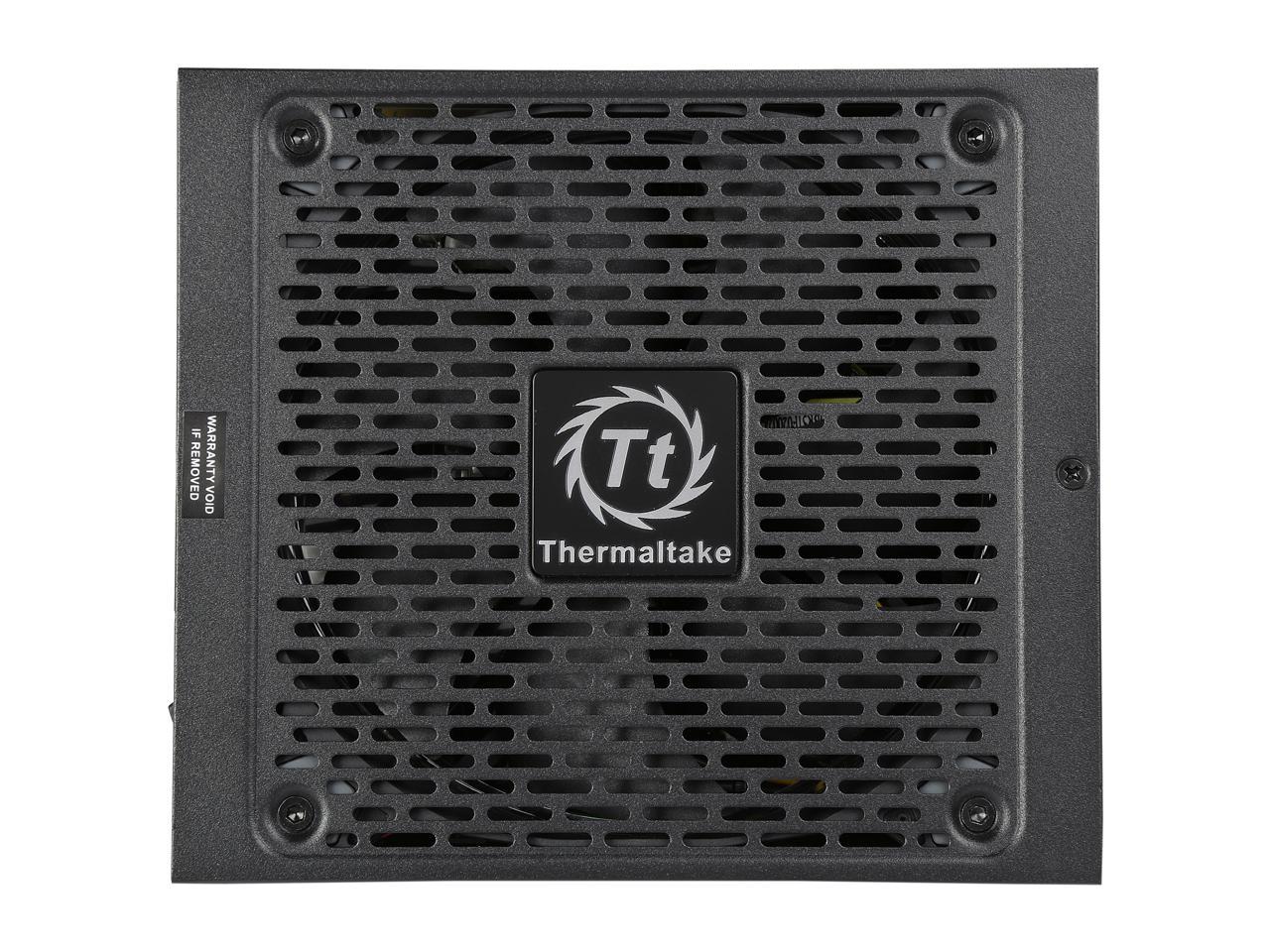 Thermaltake Smart Pro RGB 750W Smart Zero Fan SLI/CrossFire Ready Continuous Power ATX12V v2.4 / EPS v2.92 80 PLUS Bronze Certified Full Modular Power Supply PS-SPR-0750FPCBUS-R