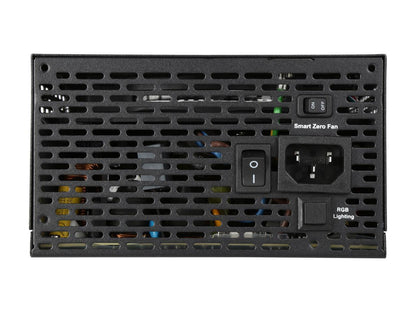 Thermaltake Smart Pro RGB 650W Smart Zero Fan SLI/CrossFire Ready Continuous Power ATX12V v2.4 / EPS v2.92 80 PLUS Bronze Certified Full Modular Power Supply PS-SPR-0650FPCBUS-R