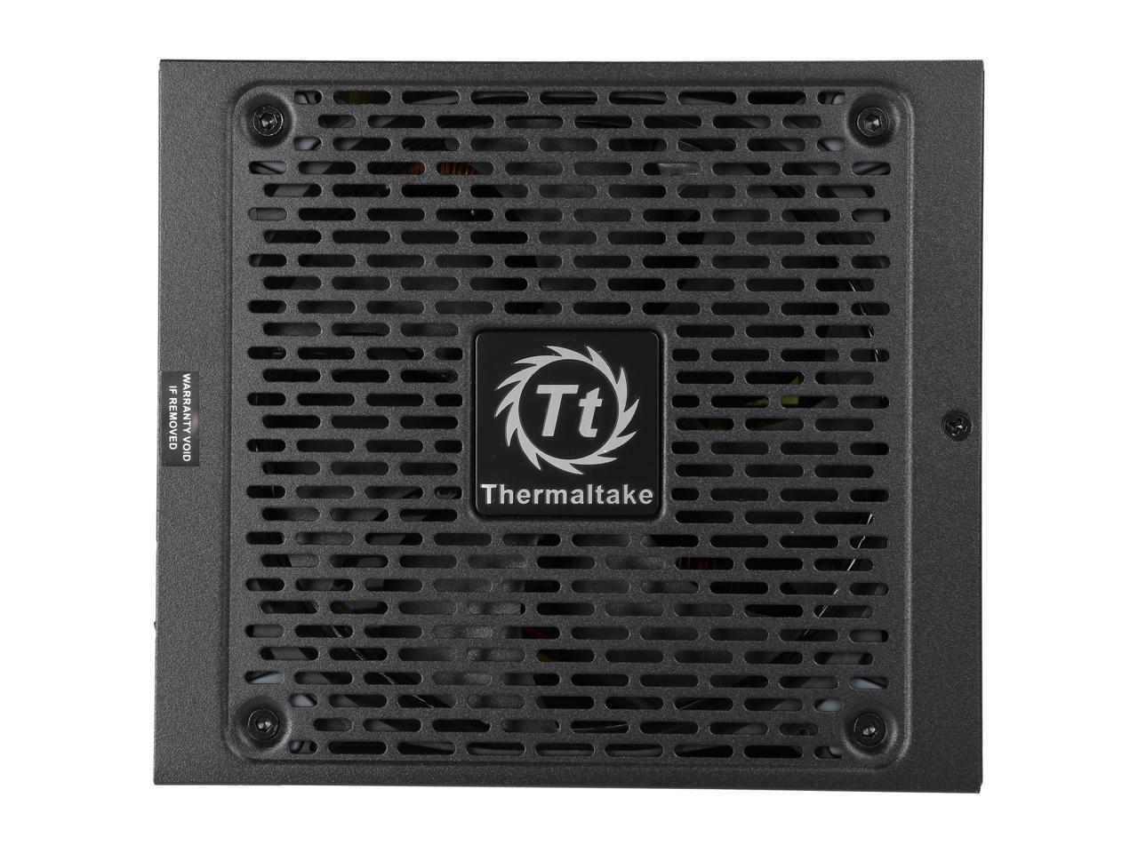 Thermaltake Smart Pro RGB 650W Smart Zero Fan SLI/CrossFire Ready Continuous Power ATX12V v2.4 / EPS v2.92 80 PLUS Bronze Certified Full Modular Power Supply PS-SPR-0650FPCBUS-R