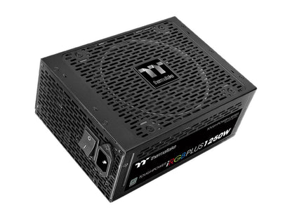 Thermaltake Toughpower iRGB Plus 1250W Digital SLI/CrossFire Ready Continuous Power ATX12V v2.31 / SSI EPS v2.92 80 PLUS TITANIUM Certified 10 Year Warranty Full Modular Active PFC Power Supply Haswell Ready PS-TPI-1250DPCTUS-T