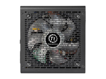 Thermaltake Smart RGB Series 500W SLI/CrossFire Ready Continuous Power ATX 12V V2.3 80 PLUS Certified 5 Year Warranty Active PFC Power Supply Haswell Ready PS-SPR-0500NHFAWU-1