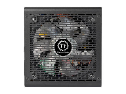 Thermaltake Smart RGB Series 600W SLI/CrossFire Ready Continuous Power ATX 12V V2.3 80 PLUS Certified 5 Year Warranty Active PFC Power Supply Haswell Ready PS-SPR-0600NHFAWU-1