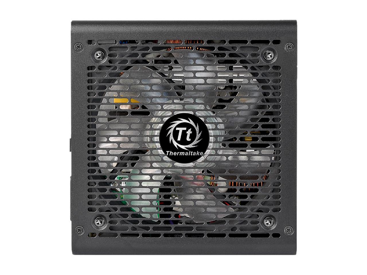 Thermaltake Smart RGB Series 700W SLI/CrossFire Ready Continuous Power ATX 12V V2.3 80 PLUS Certified 5 Year Warranty Active PFC Power Supply Haswell Ready PS-SPR-0700NHFAWU-1