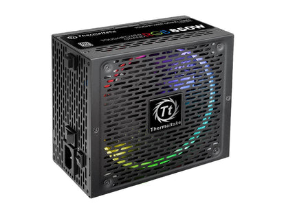 Thermaltake Toughpower Grand RGB 850W SLI/CrossFire Ready Continuous Power RGB LED Smart Zero Fan ATX12V v2.4 / EPS v2.92 80 PLUS PLATINUM Certified 10 Year Warranty Full Modular Power Supply PS-TPG-0850F1FAPU-1