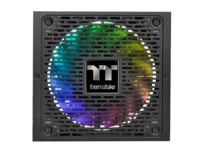 Thermaltake Toughpower iRGB Plus 850W Digital SLI/CrossFire Ready Continuous Power Digital RGB LED Smart Zero Fan ATX12V v2.4 / SSI EPS v2.92 80 PLUS PLATINUM Certified 10 Year Warranty Full Modular Power Supply PS-TPI-0850F2FDPU-1