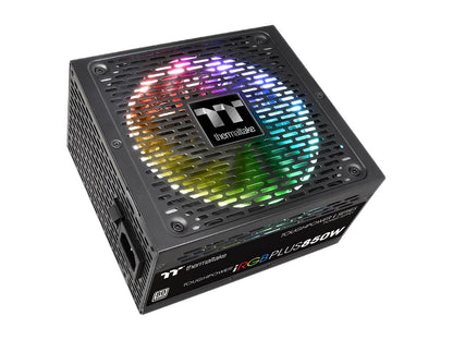 Thermaltake Toughpower iRGB Plus 850W Digital SLI/CrossFire Ready Continuous Power Digital RGB LED Smart Zero Fan ATX12V v2.4 / SSI EPS v2.92 80 PLUS PLATINUM Certified 10 Year Warranty Full Modular Power Supply PS-TPI-0850F2FDPU-1