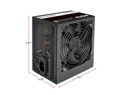 Thermaltake Smart Series 430W Continuous Power ATX 12V V2.3 80 PLUS Certified 5 Year Warranty Active PFC Power Supply Haswell Ready PS-SPD-0430NPCWUS-W