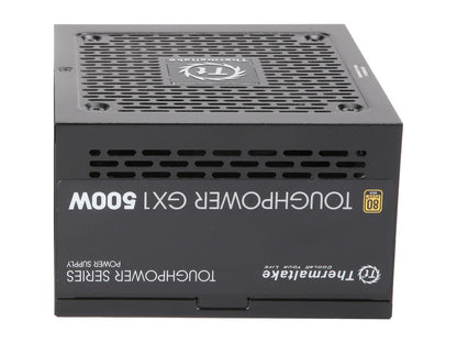 Thermaltake Toughpower GX1 PS-TPD-0500NNFAGU-1 500W ATX 12V v2.4 and EPS v2.92 80 PLUS GOLD Certified Non-Modular Active PFC Power Supply