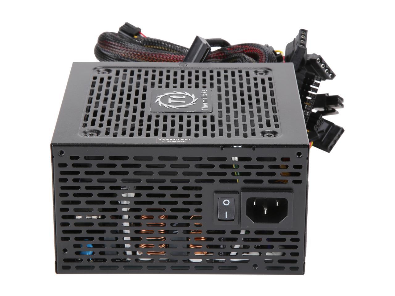 Thermaltake Toughpower GX1 600W PS-TPD-0600NNFAGU-1 ATX 12V v2.4 and EPS v2.92 80 PLUS GOLD Certified Active PFC Power Supply