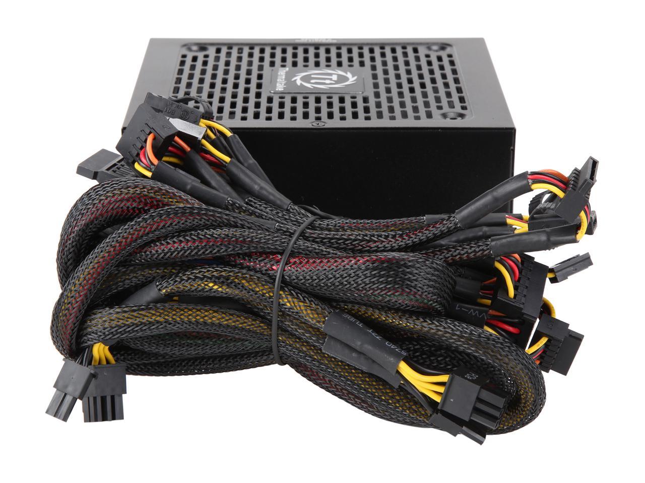 Thermaltake Toughpower GX1 600W PS-TPD-0600NNFAGU-1 ATX 12V v2.4 and EPS v2.92 80 PLUS GOLD Certified Active PFC Power Supply