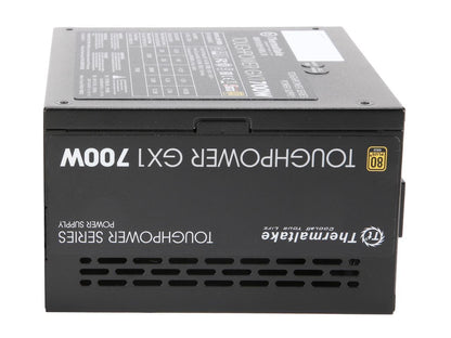 Thermaltake Toughpower GX1 PS-TPD-0700NNFAGU-1 700W ATX 12V v2.4 and EPS v2.92 80 PLUS GOLD Certified Non-Modular Active PFC Power Supply