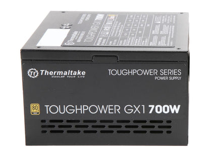 Thermaltake Toughpower GX1 PS-TPD-0700NNFAGU-1 700W ATX 12V v2.4 and EPS v2.92 80 PLUS GOLD Certified Non-Modular Active PFC Power Supply