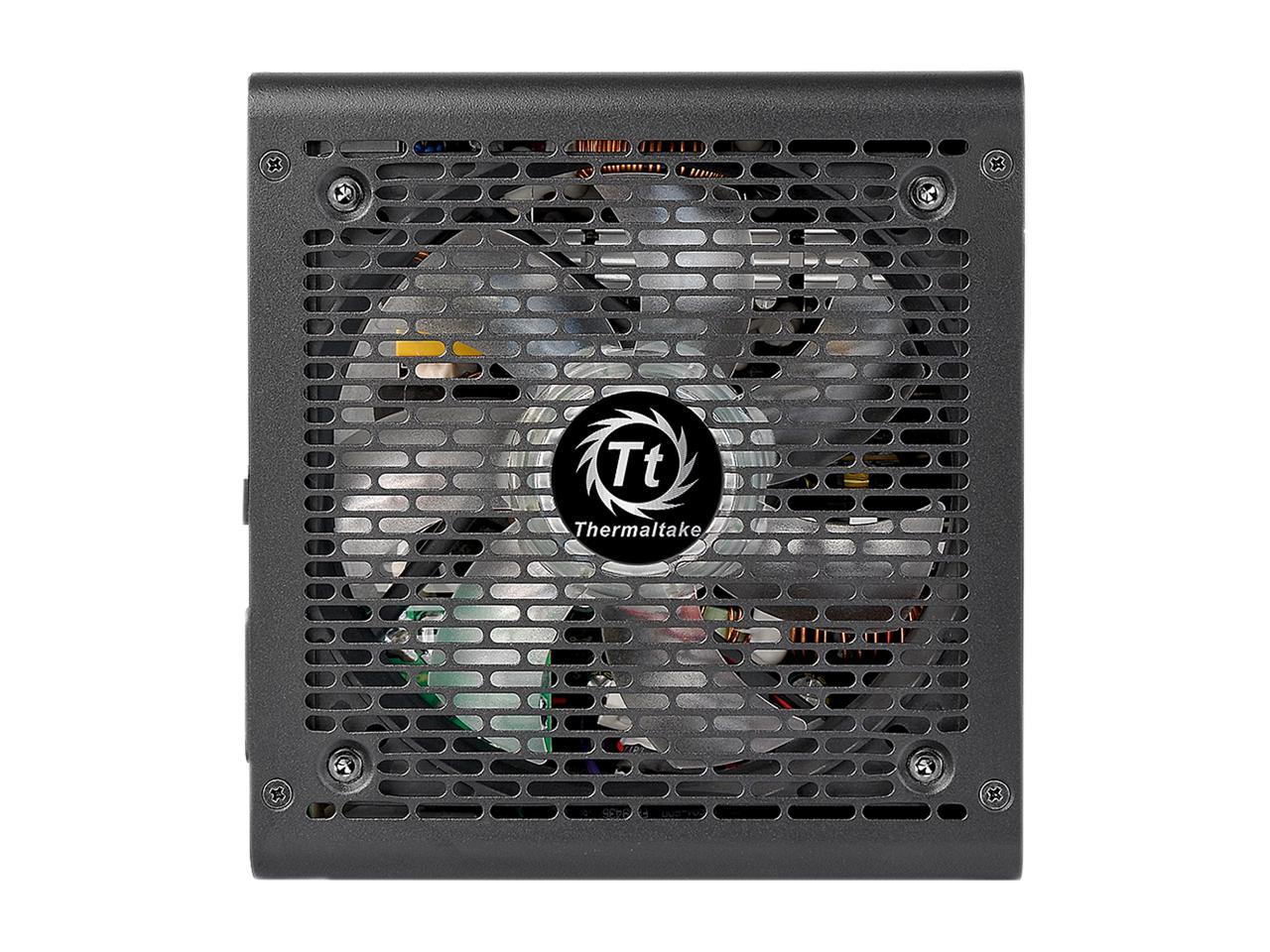 Thermaltake Smart BX1 RGB 550W Bronze SLI/ CrossFire Ready Continuous Power RGB LED ATX12V v2.3 / EPS v2.92 80 PLUS Bronze Certified 5 Year Warranty Non Modular Power Supply PS-SPR-0550NHFABU-1