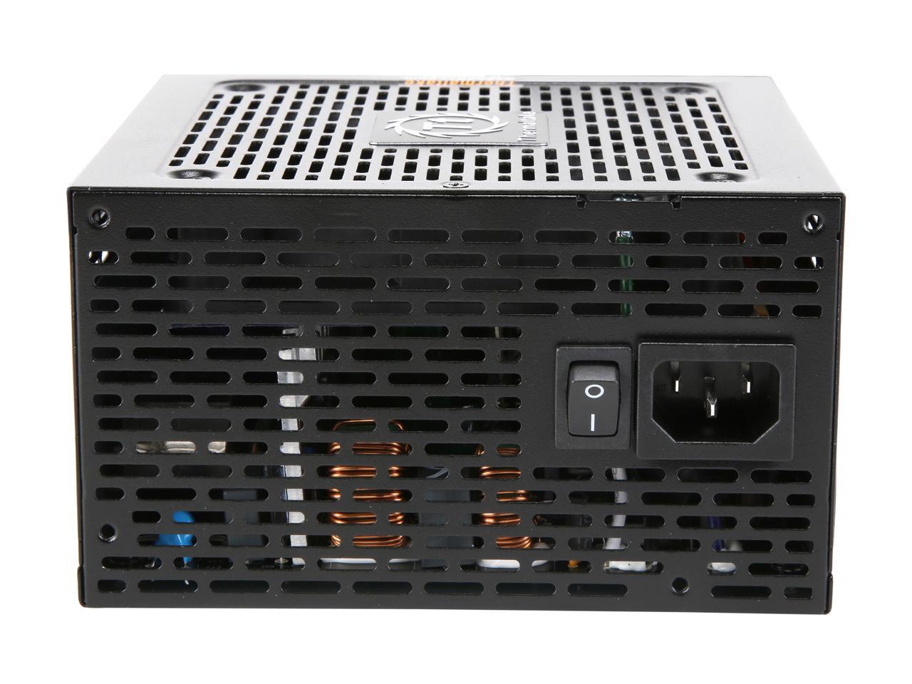 Thermaltake PS-TTP-0600NNFAGU-1 600W ATX12V 80 PLUS GOLD Certified Non-Modular Active PFC Power Supply 80+ Gold Non-Modular SI Only Bulk Pack - OEM