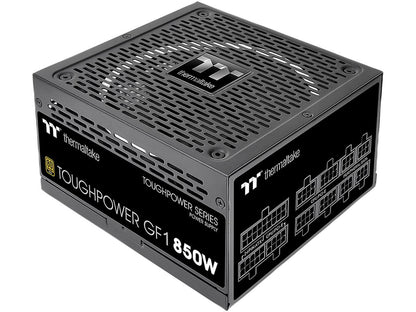 Thermaltake Toughpower GF1 850W 80+ Gold SLI/Crossfire Ready Ultra Quiet 140mm Hydraulic Bearing Smart Zero Fan Full Modular Power Supply 10 Year Warranty - PS-TPD-0850FNFAGU-1