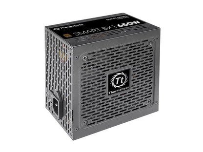 Thermaltake Smart BX1 650W Bronze SLI/ CrossFire Ready Continuous Power ATX12V V2.3/ EPS V2.92 80 Plus Bronze Certified 5 Year Warranty Non Modular Power Supply PS-SPD-0650NNFABU-1