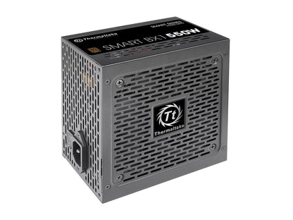 Thermaltake Smart BX1 550W Bronze SLI/ CrossFire Ready Continuous Power ATX12V V2.3/ EPS V2.92 80 Plus Bronze Certified 5 Year Warranty Non Modular Power Supply PS-SPD-0550NNFABU-1