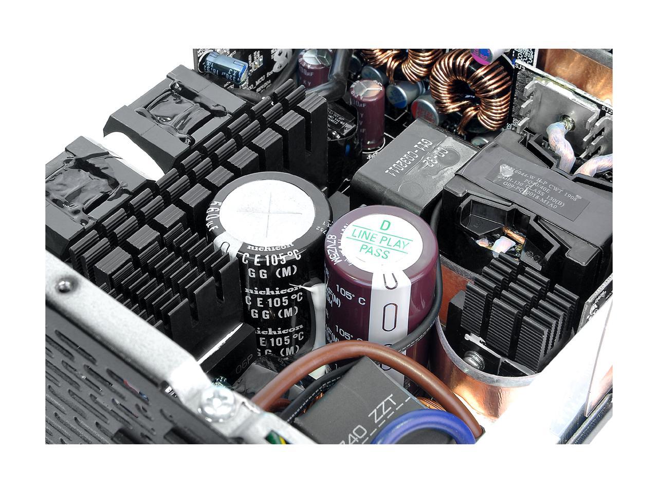 Thermaltake Toughpower PF1 ARGB 850W 80+ Platinum 16.8 Million Colors 18 Addressable LEDs 5V Motherboard Sync/Analog Controlled SLI Full Modular Power Supply PS-TPD-0850F3FAPU-1
