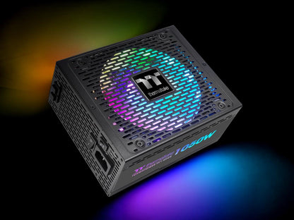 Thermaltake Toughpower PF1 ARGB 1050W 80+ Platinum 16.8 Million Colors 18 Addressable LEDs 5V Motherboard Sync/Analog Controlled SLI Full Modular Power Supply PS-TPD-1050F3FAPU-1