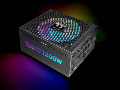 Thermaltake Toughpower PF1 ARGB 1200W 80+ Platinum 16.8 Million Colors 18 Addressable LEDs 5V Motherboard Sync/Analog Controlled SLI Full Modular Power Supply PS-TPD-1200F3FAPU-1