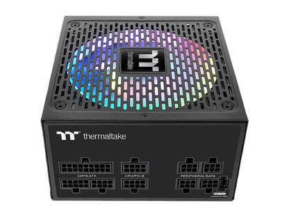 Thermaltake Toughpower GF1 ARGB 750W 80+ Gold 16.8 Million Colors 18 Addressable LEDs 5V Motherboard Sync/Analog Controlled SLI Full Modular Power Supply PS-TPD-0750F3FAGU-1